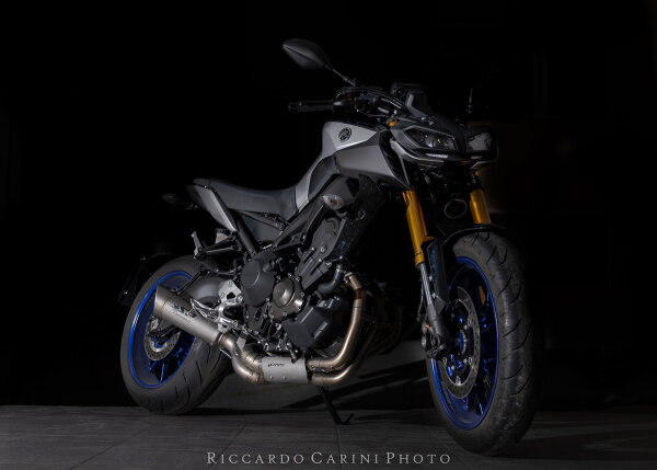 SPARK GRID-O - Yamaha MT-09 13&ndash;20, XSR 900 16&ndash;20 und Tracer 900 15&ndash;20 / GT 18&ndash;20 - Komplettanlage - Edelstahl Titan Racing