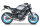 SPARK Konix Evo - Yamaha YZF R7 21&ndash;26, MT-07 21&ndash;26, XSR 700 21&ndash;26 - Komplettanlage - Racing