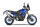 SPARK Dakar - Yamaha T&eacute;n&eacute;r&eacute; 700 19&ndash;25 - Slip-on - hochgelegt