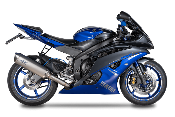 SPARK Force - Yamaha YZF R6 07&ndash;16 - Komplettanlage - Edelstahl Titan
