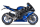 SPARK Konix - Yamaha YZF R6 07&ndash;16 - Komplettanlage - Edelstahl Titan