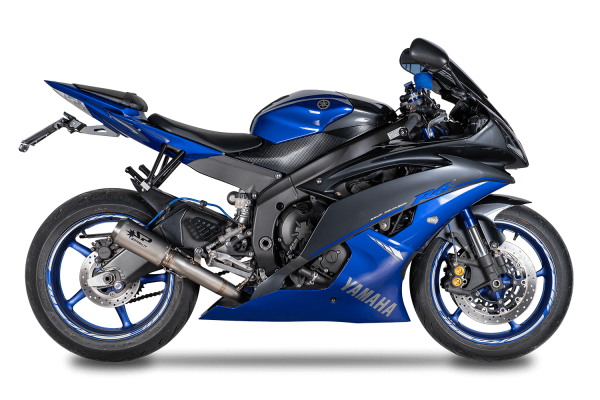 SPARK MotoGP - Yamaha YZF R6 07&ndash;16 - Komplettanlage - Edelstahl Titan