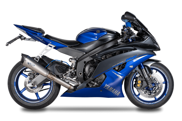 SPARK Konix Evo - Yamaha YZF R6 07&ndash;24 - Komplettanlage - STEP 3 - Volltitan