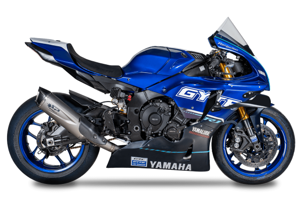 SPARK Force Evo - Yamaha MT-10 16&ndash;26, YZF R1 15&ndash;26 - Komplettanlage - &Oslash;65 mm - Edelstahl Titan