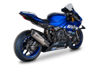 SPARK Force Evo - Yamaha MT-10 16&ndash;26, YZF R1 15&ndash;26 - Komplettanlage - &Oslash;65 mm - Edelstahl Titan