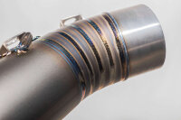 SPARK Force Evo - Yamaha MT-10 16&ndash;26, YZF R1 15&ndash;26 - Komplettanlage - &Oslash;65 mm - Edelstahl Titan