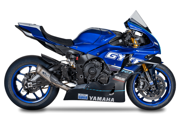 SPARK GRID-O - Yamaha MT-10 16&ndash;26, YZF R1 15&ndash;26 - Komplettanlage - &Oslash;65 mm - Volltitan