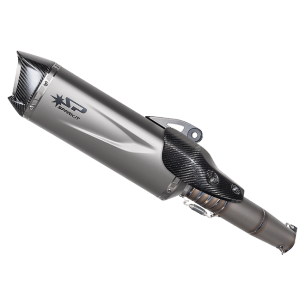 SPARK Force Evo - Yamaha YZF R1 15&ndash;25 - Racing-Schalld&auml;mpfer - EWC - ohne Abdeckung - &Oslash;65 mm